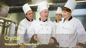  Presentation with food and fertility - Presentation theme having space for advertisement or free background and a violet colored foreground.