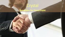  Presentation with negotiation - PPT theme having effective negotiation with client business background and a  colored foreground