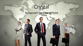  Presentation with old nautical vintage world map - Presentation theme having team globe - image of businesspeople standing background and a soft green colored foreground