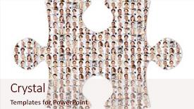  Presentation with international business - Theme having team group are an important background and a lemonade colored foreground