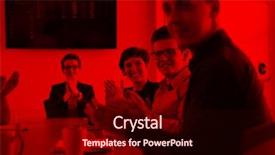  Presentation with team meeting - Amazing PPT theme having team meeting in modern start backdrop and a  colored foreground