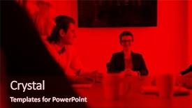  Presentation with team meeting - Beautiful slide deck featuring team meeting in modern start backdrop and a  colored foreground