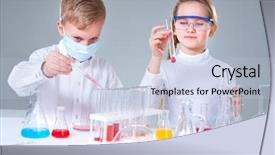  Presentation with multiracial team of young doctors stacking hands - Colorful slide deck enhanced with youngsters tubing - team of young prodigies conducting backdrop and a light blue colored foreground