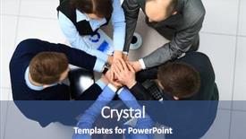  Presentation with connecting community - Amazing PPT theme having team teamwork togetherness community connection backdrop and a ocean colored foreground