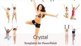  Presentation with team achievement - Amazing presentation theme having team victory team achievement backdrop and a lemonade colored foreground