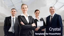  Presentation with woman leader - Presentation featuring team woman leader - portrait of smart businesswoman looking background and a wine colored foreground