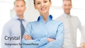  Presentation with teamwork - PPT layouts enhanced with teamplay - office buisness teamwork concept background and a light blue colored foreground