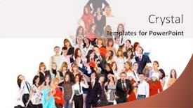  Presentation with teams - Colorful presentation theme enhanced with teams-over-white-united-colleagues backdrop and a  colored foreground