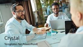  Presentation with winner announcement in airtel sales contest - Amazing slides having teamwork - discussing finances and sales backdrop and a light blue colored foreground