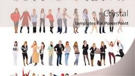  Presentation with team achievement - Slide deck having teamwork-achievement-team-together background and a soft green colored foreground