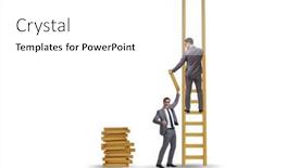  Presentation with helping - Slide set having teamwork-concept-with-colleagues-helping background and a white colored foreground