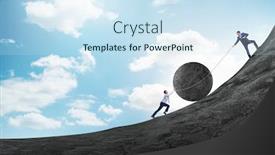  Presentation with example - PPT layouts featuring teamwork-example-with-business-people background and a sky blue colored foreground