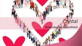  Presentation with concept - PPT layouts with teamwork purple - business picture workforce concept background and a  colored foreground