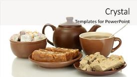  Presentation with halva - Amazing PPT theme having creator god - word lord written in vintage backdrop and a tawny brown colored foreground