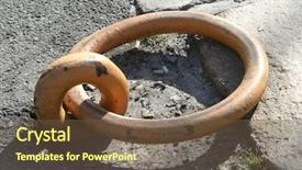  Presentation with mayflower ship - Beautiful PPT layouts featuring teather - ring at a dock backdrop and a  colored foreground