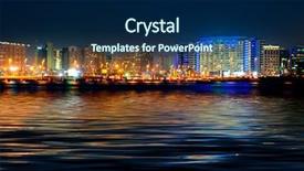  Presentation with middle east - Colorful presentation enhanced with word and sign on blue backdrop and a white colored foreground.