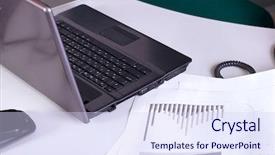  Presentation with technical analysis - Audience pleasing presentation theme consisting of technical analysis - hands of a young man backdrop and a sky blue colored foreground