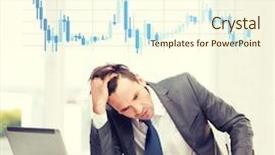  Presentation with black-business - Colorful theme enhanced with technical analysis stocks - business office and money concept backdrop and a cream colored foreground