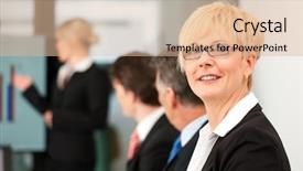  Presentation with team - Presentation consisting of technical report - business - presentation within background and a  colored foreground