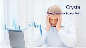  Presentation with business report - Audience pleasing presentation theme consisting of technical report - business tax office and money backdrop and a  colored foreground