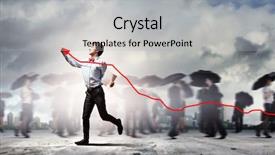  Presentation with technical - Theme having technical report - image of young businessman drawing background and a light gray colored foreground