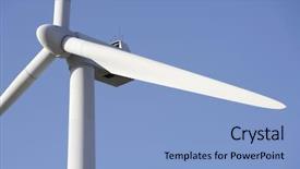  Presentation with rotor - Slides enhanced with technical source - wind mill rotor background and a  colored foreground
