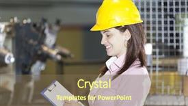  Presentation with taking notes - PPT layouts featuring technical training - mechanical engineer taking notes background and a violet colored foreground