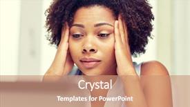  Presentation with technological disaster - Amazing presentation having technological disaster - education business fail and technology backdrop and a coral colored foreground