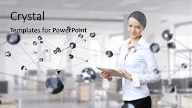  Presentation with connecting - Amazing PPT layouts having technologies connecting the world mixed backdrop and a light gray colored foreground