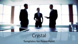  Presentation with future - Audience pleasing presentation consisting of technology - colleagues meeting to discuss their backdrop and a light blue colored foreground