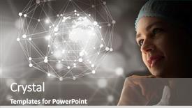  Presentation with life - Slide deck consisting of technology - innovative technologies for better life background and a gray colored foreground