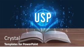  Presentation with open-book - Audience pleasing slide deck consisting of technology-abbreviation-coming-out backdrop and a tawny brown colored foreground