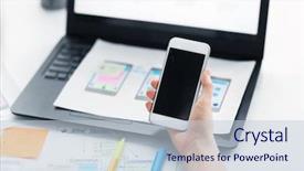  Presentation with web design - Presentation consisting of technology and business concept - web background and a lemonade colored foreground