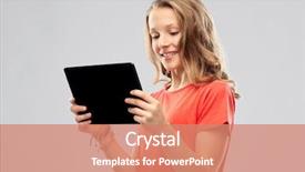  Presentation with transport and future technology concept - Slide set with technology and people concept - smiling background and a  colored foreground