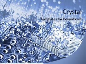  Presentation with brain - Audience pleasing theme consisting of circuit brain - fiber optical background with lots backdrop and a light blue colored foreground