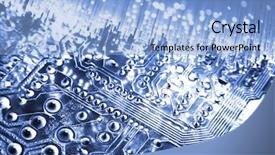  Presentation with fiber - Audience pleasing theme consisting of circuit brain - fiber optical background with lots backdrop and a light blue colored foreground