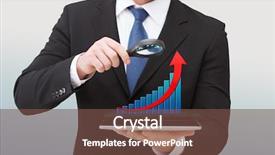  Presentation with analytics - Colorful presentation theme enhanced with  backdrop and a  colored foreground