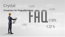  Presentation with hat - Slide set consisting of technology-engineer-in-hard-hat background and a light gray colored foreground