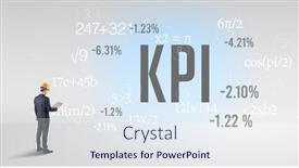  Presentation with technology - Slides having technology-engineer-in-hard-hat background and a sky blue colored foreground