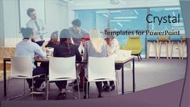  Presentation with drone technology - Cool new PPT layouts with technology for new business advancement backdrop and a light blue colored foreground