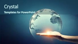  Presentation with lgbt world - Beautiful presentation featuring technology hand ball - media technologies for the world backdrop and a  colored foreground