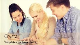  Presentation with school technology - PPT theme having technology internet school and education background and a lemonade colored foreground