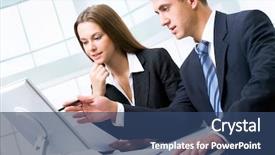  Presentation with young people in the club - Slides enhanced with technology leadership - young business people at office background and a  colored foreground