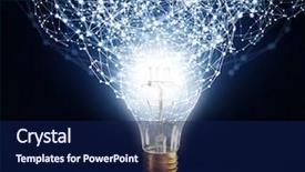  Presentation with wireless - Audience pleasing slide set consisting of technology lights - wireless connection concept mixed media backdrop and a navy blue colored foreground