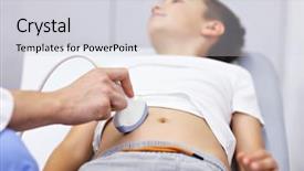  Presentation with regression testing - Colorful PPT theme enhanced with technology radar - picture of male doctor testing backdrop and a light gray colored foreground