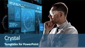  Presentation with black people - Cool new slides with technology science and people concept backdrop and a ocean colored foreground