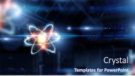  Presentation with science - Beautiful PPT layouts featuring technology-science-concept-mixed-media backdrop and a navy blue colored foreground