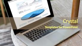  Presentation with hotel technology - Colorful presentation design enhanced with technology statistics economics business backdrop and a violet colored foreground