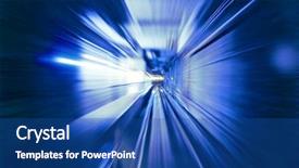  Presentation with tunnel - Audience pleasing presentation consisting of fast furious - tunnel -abstract view backdrop and a ocean colored foreground