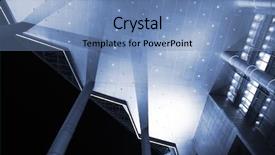  Presentation with modern building - Amazing slides having tectonic - modern building in night backdrop and a  colored foreground